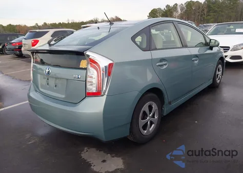 2013 Toyota Prius Two из США, поврежденный, VIN JTDKN3DU2D1645984